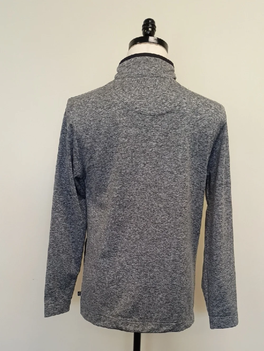 Frontier Supply Co Quarter Zip Pullover Heather Gray Athletic Top Size Small